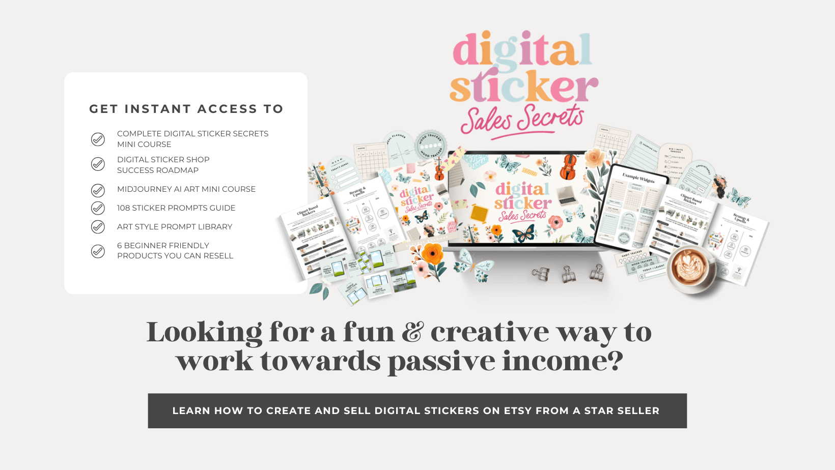 Digital Sticker Sales Secrets — Learn to Create and Sell Stickers That Actually Sell