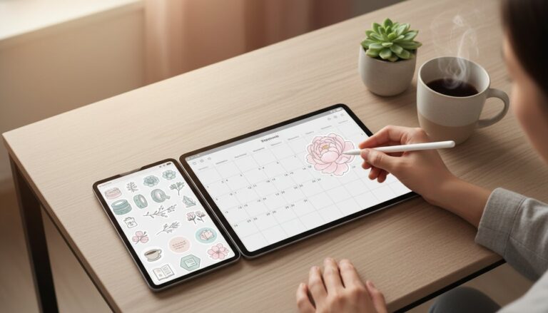 How to Make Digital Stickers for Goodnotes: A Calm Beginner's Guide