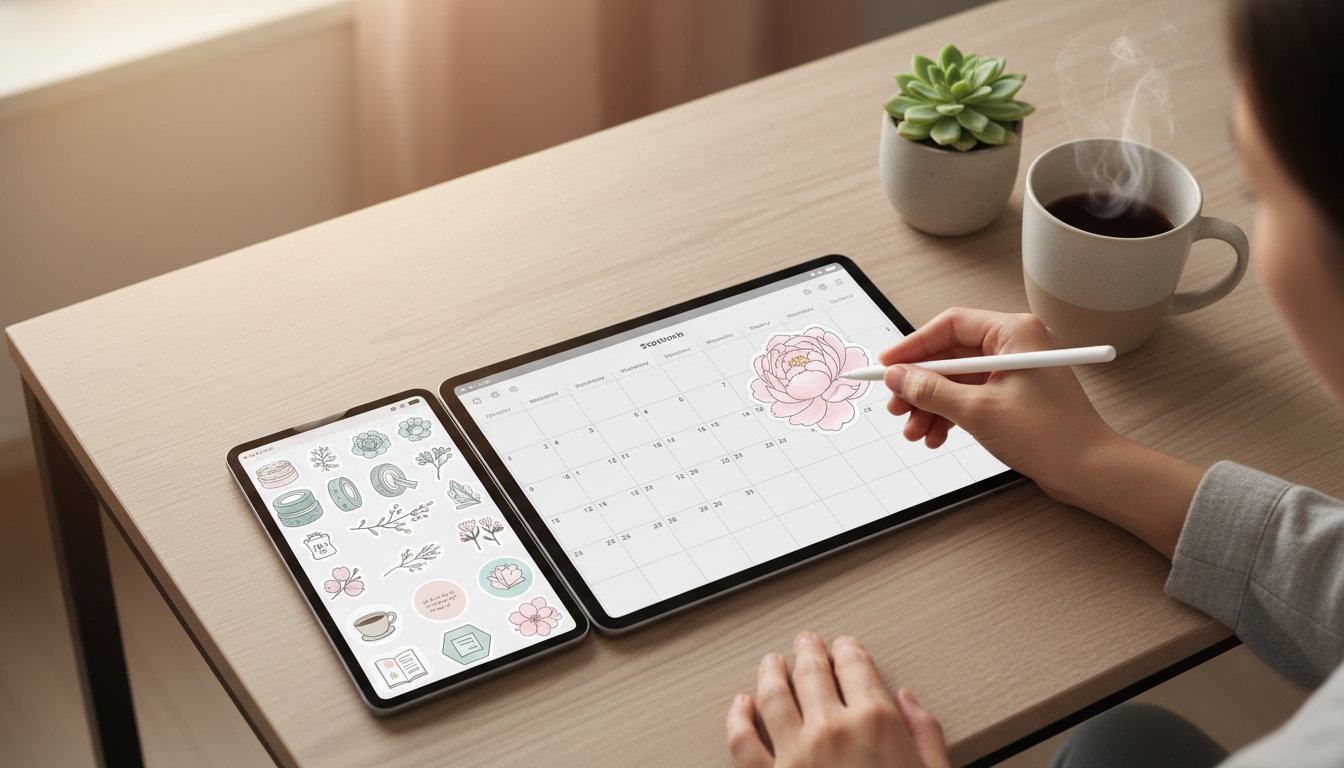 How to Make Digital Stickers for Goodnotes: A Calm Beginner's Guide