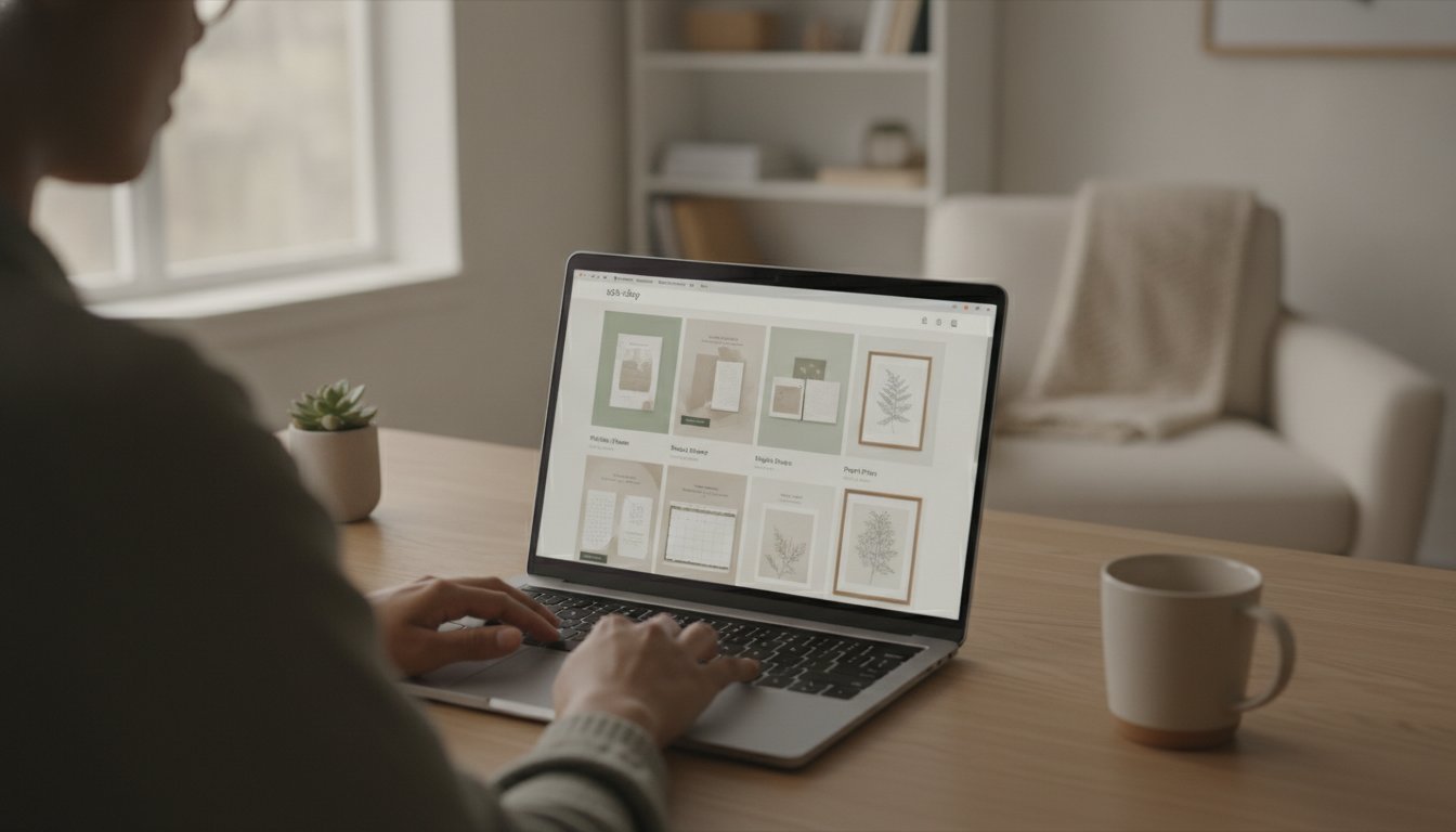 Etsy Listing Photo Tips: A Calm Guide to High-Converting Digital Product Images