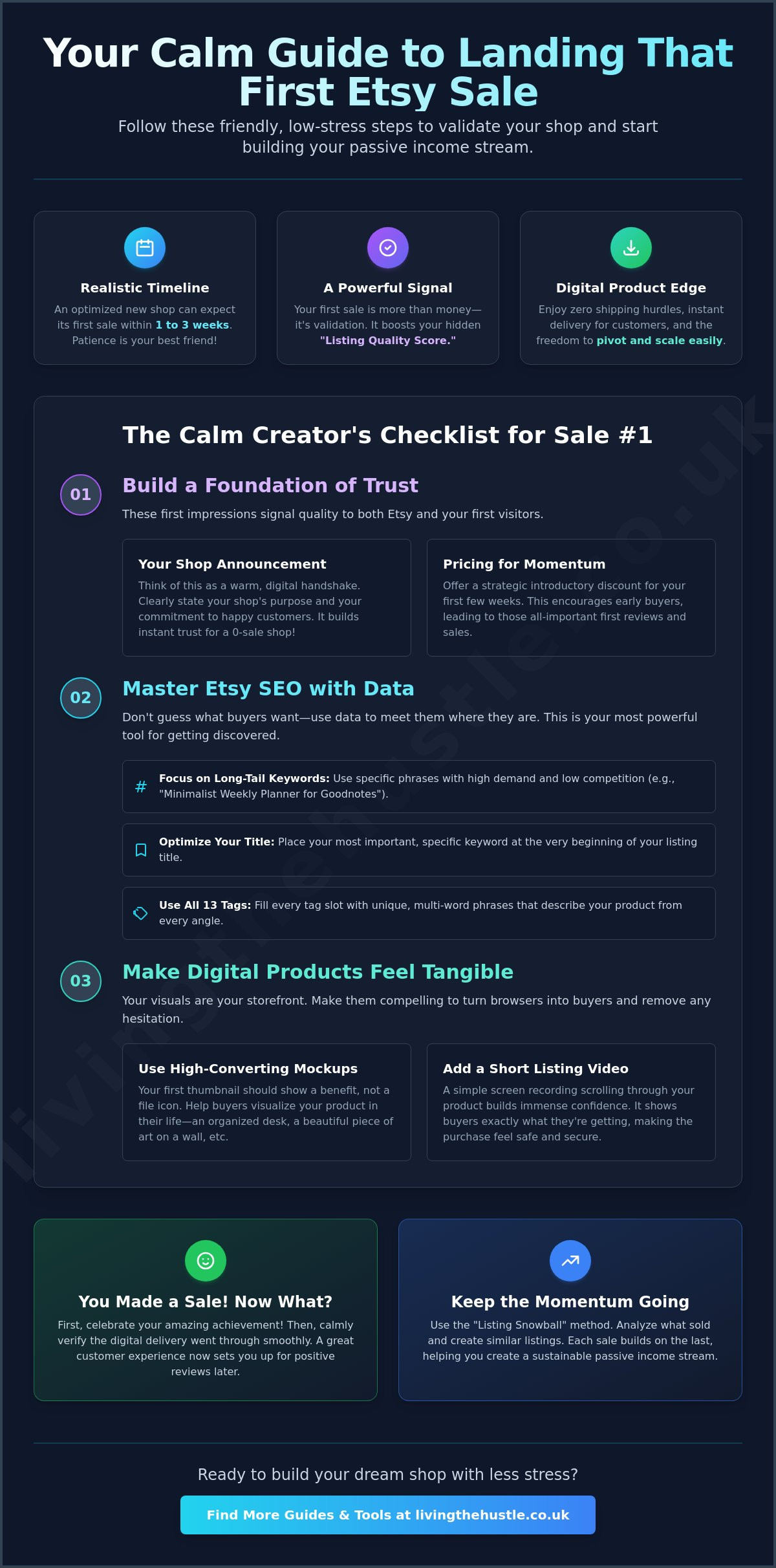 How to make your first sale on Etsy: what nobody tells beginners